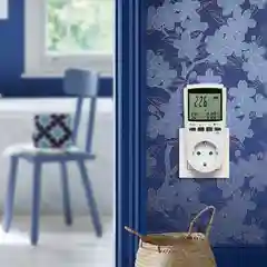 Ваттметр REXANT RX-11, с подсветкой, вертикальный, 2х тарифный, 16А