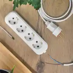 Колодка Rexant, 4 гнезда, c заземлением