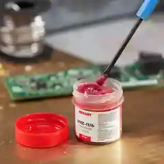 Флюс-гель для пайки REXANT TT KELLER, индикаторный, 20 мл, банка, 10 штук