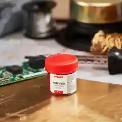 Флюс-гель для пайки REXANT TT KELLER, индикаторный, 20 мл, банка, 10 штук