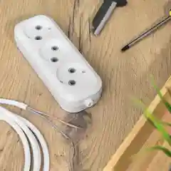 Колодка Rexant, 3 гнезда, без заземления