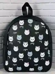 Рюкзачок из искусственной кожи Сумка Кошка Котик 27*23*10см