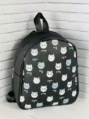 Рюкзачок из искусственной кожи Сумка Кошка Котик 27*23*10см