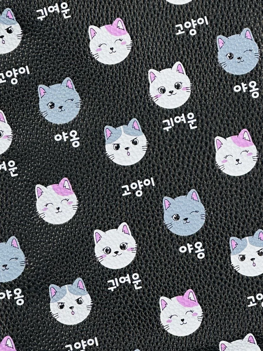 Рюкзачок из искусственной кожи Сумка Кошка Котик 27*23*10см