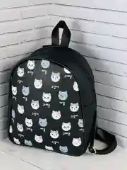 Рюкзачок из искусственной кожи Сумка Кошка Котик 27*23*10см