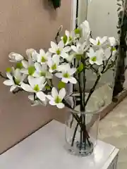 Белый искусственные цветы для декора Магнолия 1 ветка