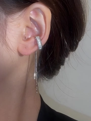 Серьги каффы женские, кафф моносерьга, без прокола