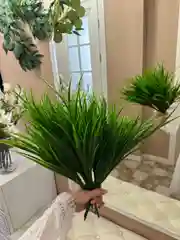 Искусственная трава осока ветки