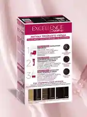 LOreal Paris Стойкая крем-краска для волос "Excellence", оттенок 3.00, Темно-каштановый