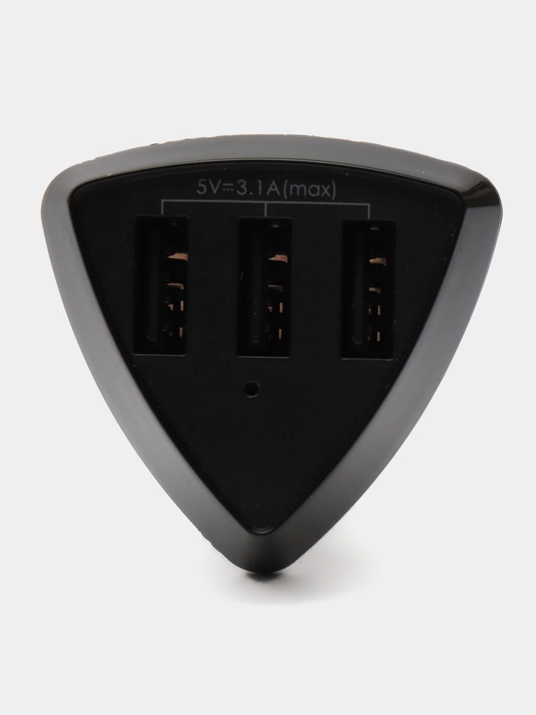 Автомобильное зарядное устройство в прикуриватель 3 USB, мощная 3,1 А
