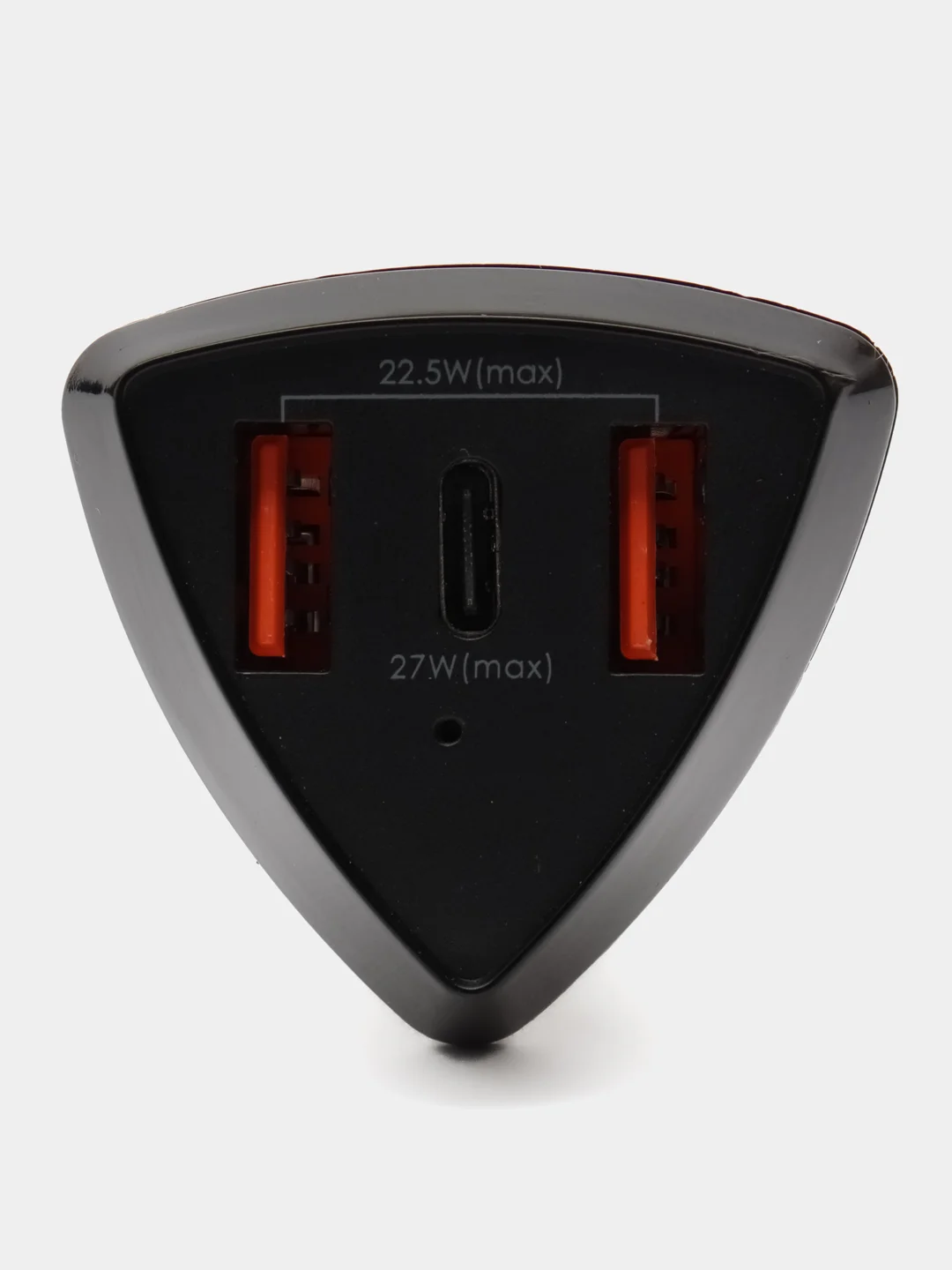 Автомобильное зарядное устройство в прикуриватель Type-C + USB+ USB, мощная 49,5 Вт