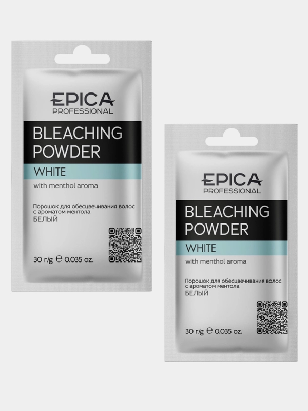 Bleaching Powder Порошок для обесцвечивания Белый (Саше), 30гр x 2шт epica professional