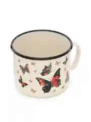 Кружка эмалированная металлическая с ручкой, 1 литр