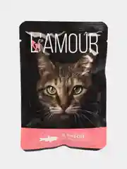 Влажный корм "LAMOUR" для кошек, рыба в соусе, 75 г