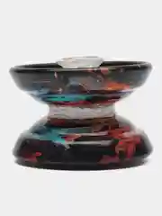 Черный игрушка Йо  йо металлический Fire на подшипнике