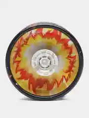 Черный игрушка Йо  йо металлический Fire на подшипнике