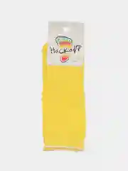 Желтый получулки, гольфы детские для девочек от новорожденных до школьников