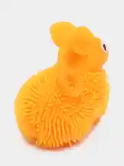 Оранжевый мякиш Кролик светящийся в темноте, Сквиш, Тянучка,