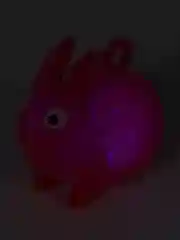 Фуксия мякиш Кролик светящийся в темноте, Сквиш, Тянучка,
