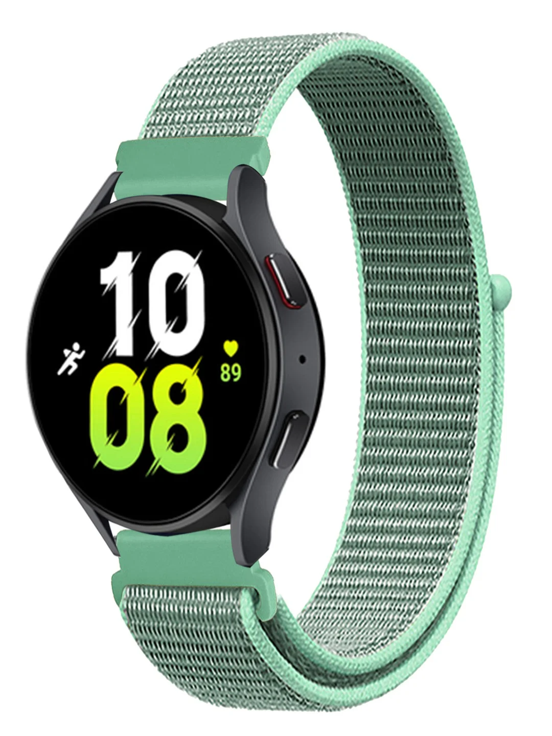 Зеленый ремешок нейлоновый для Xiaomi Amazfit Bip Lite GTR, GTS, Samsung gear S2 Classic, 42 мм