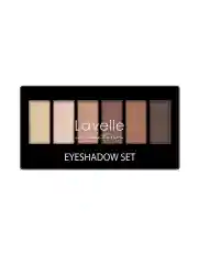 LavelleCollection Тени для век, палетка, матовые и блестящие, тон 01 золотисто-бежевый