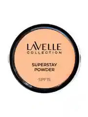 LavelleCollection Пудра для лица компактная устойчивая, тон 03 бежевый