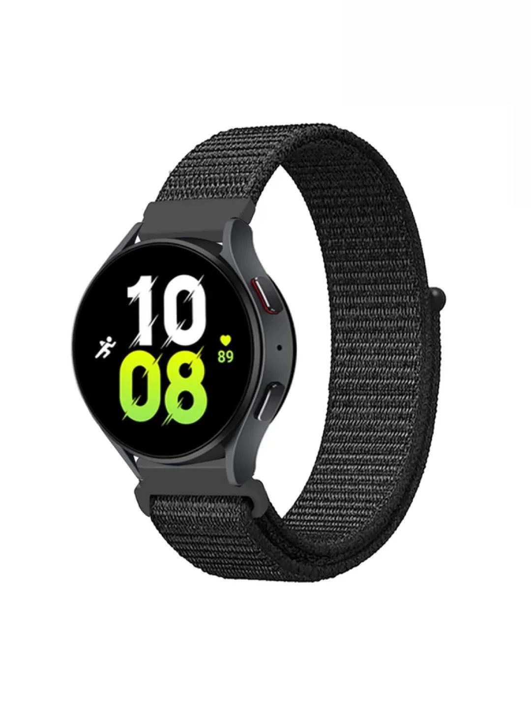 Серебряный ремешок нейлоновый для Xiaomi Amazfit Bip Lite GTR, GTS, Samsung gear S2 Classic, 42 мм