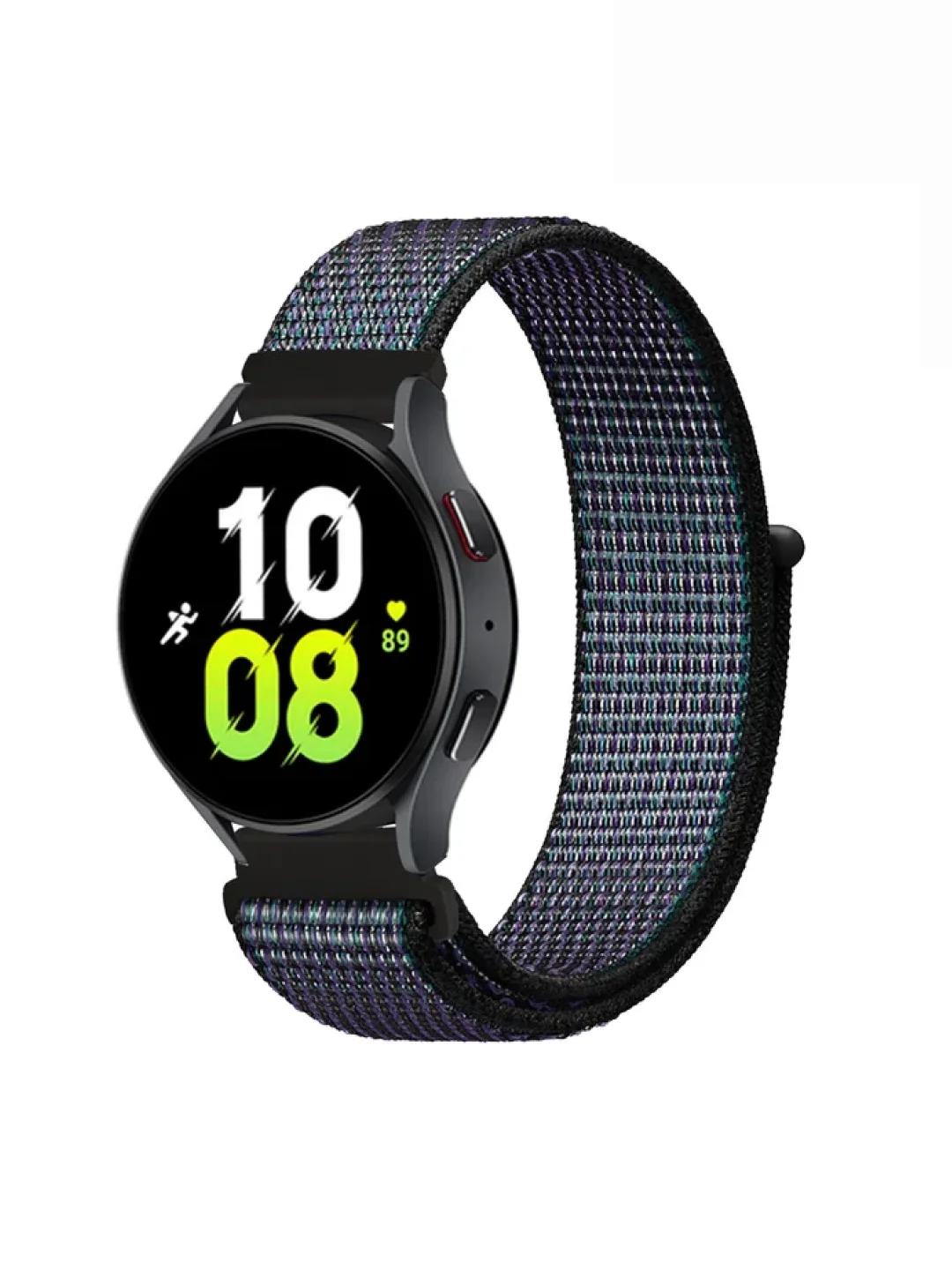 Темно-синий ремешок нейлоновый для Xiaomi Amazfit Bip Lite GTR, GTS, Samsung gear S2 Classic, 42 мм