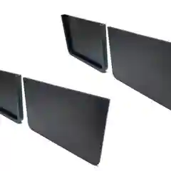 Комплект торцевая заглушка для лотка Gidrolica Light 1000х115х96, 2 штуки