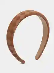 Коралловый меланж ободок для волос