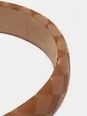 Коралловый меланж ободок для волос
