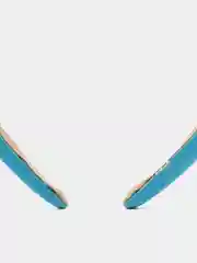 Синий ободок для волос