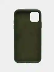 Зеленый apple iPhone 11, Айфон 11, чехол матовый Silicone case объемный с принтом для iPhone 11
