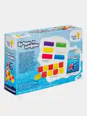 Набор для детской лепки Genio Kids "Буквы и цифры", 6 цветов