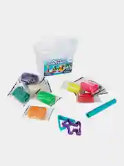Набор для детской лепки Genio Kids "Тесто-пластилин", 10 цветов, 500 г