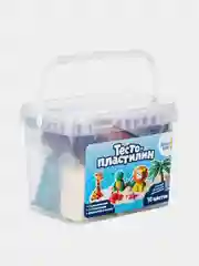 Набор для детской лепки Genio Kids "Тесто-пластилин", 10 цветов, 500 г