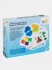 Набор для детской лепки Genio Kids "Динозавры", 5 цветов