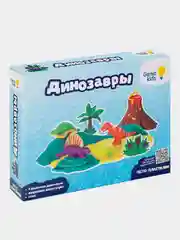 Набор для детской лепки Genio Kids "Динозавры", 5 цветов