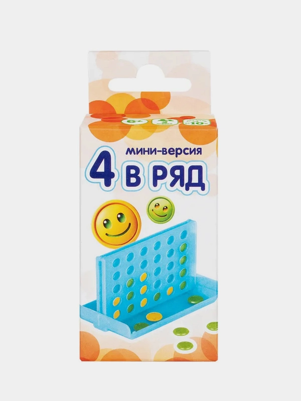Игра развивающая Dream Makers "4 в ряд",  для детей с 6 лет