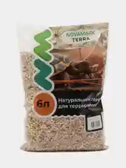 Грунт для террариума NOVAMARK TERRA Кукурузный для черепах, 6л