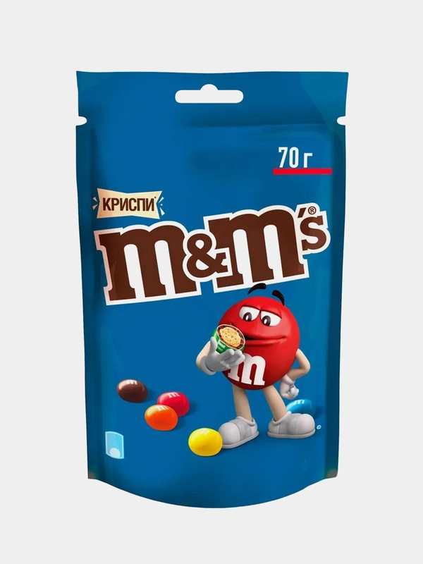 Драже MMS Криспи, 70 г
