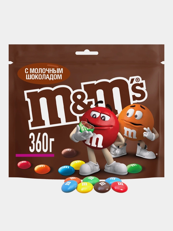 Драже M&MS, с шоколадом 360 г