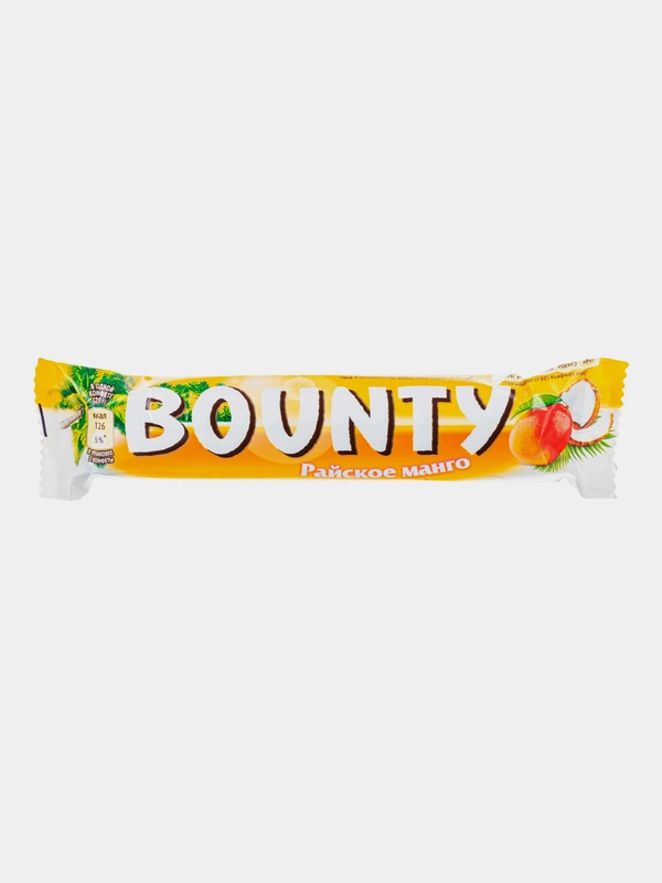 Шоколадный батончик BOUNTY "Райское манго", 52 г