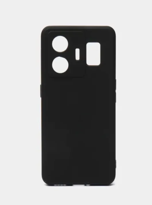 Черный чехол для Realme GT Neo 5 5G / GT 3 (Реалми Гт нео 5 5 Джи) прозрачный