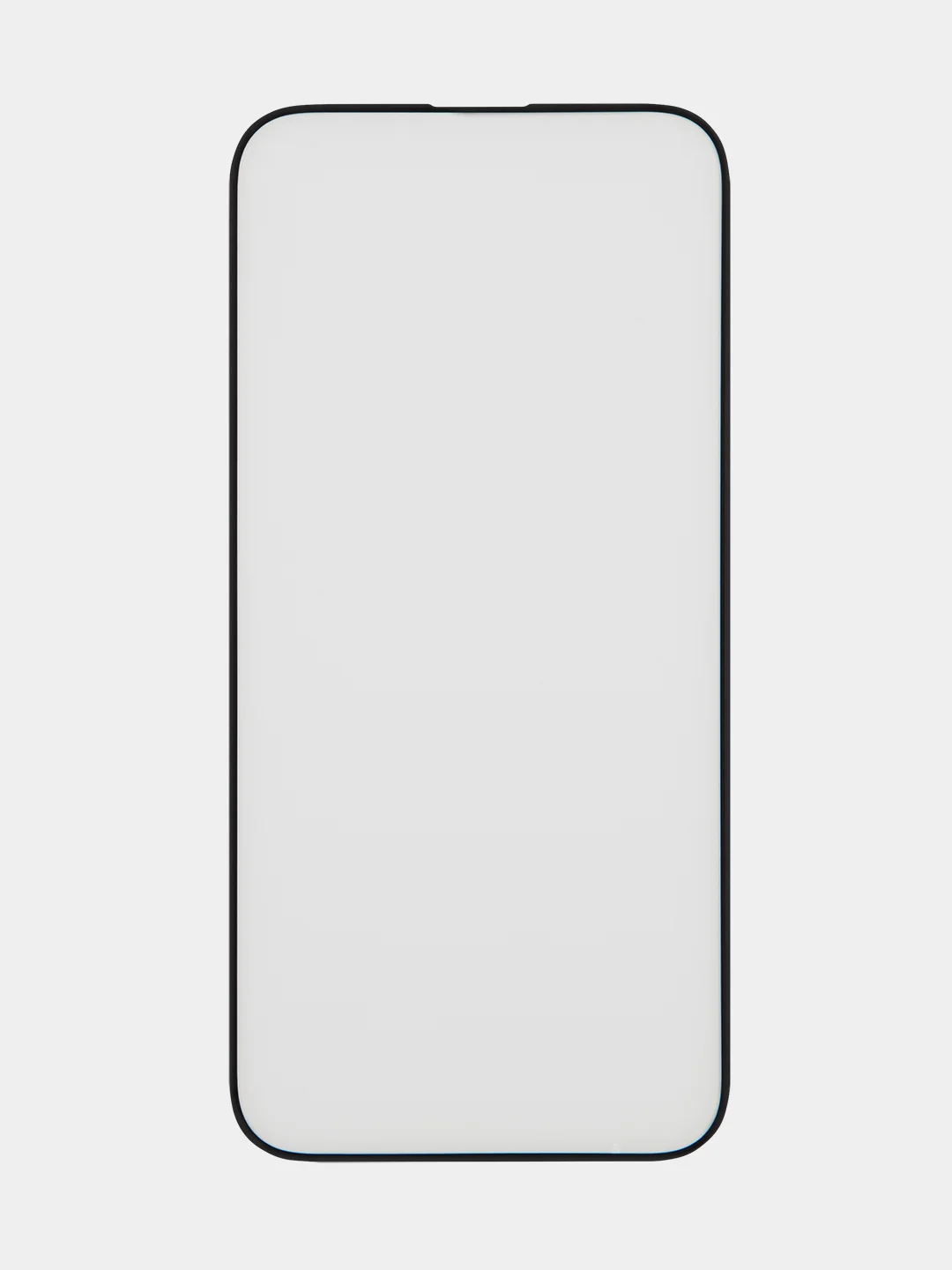 Белый стекло для iPhone 16 Plus защитное ROSCO с олеофобным покрытием и рамкой матовое антишпион