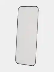 Белый стекло для iPhone 16 Plus защитное ROSCO с олеофобным покрытием и рамкой матовое антишпион