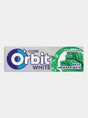 Жевательная резинка Orbit "Белоснежный", нежная мята, 30 штук по 14 г