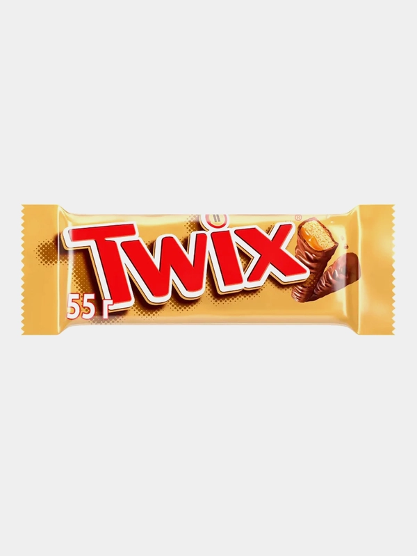 Шоколадный батончик TWIX, 55 г