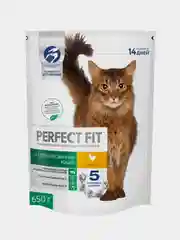 PERFECT FIT Корм для стерилизованных кошек сухой с курицей 650г