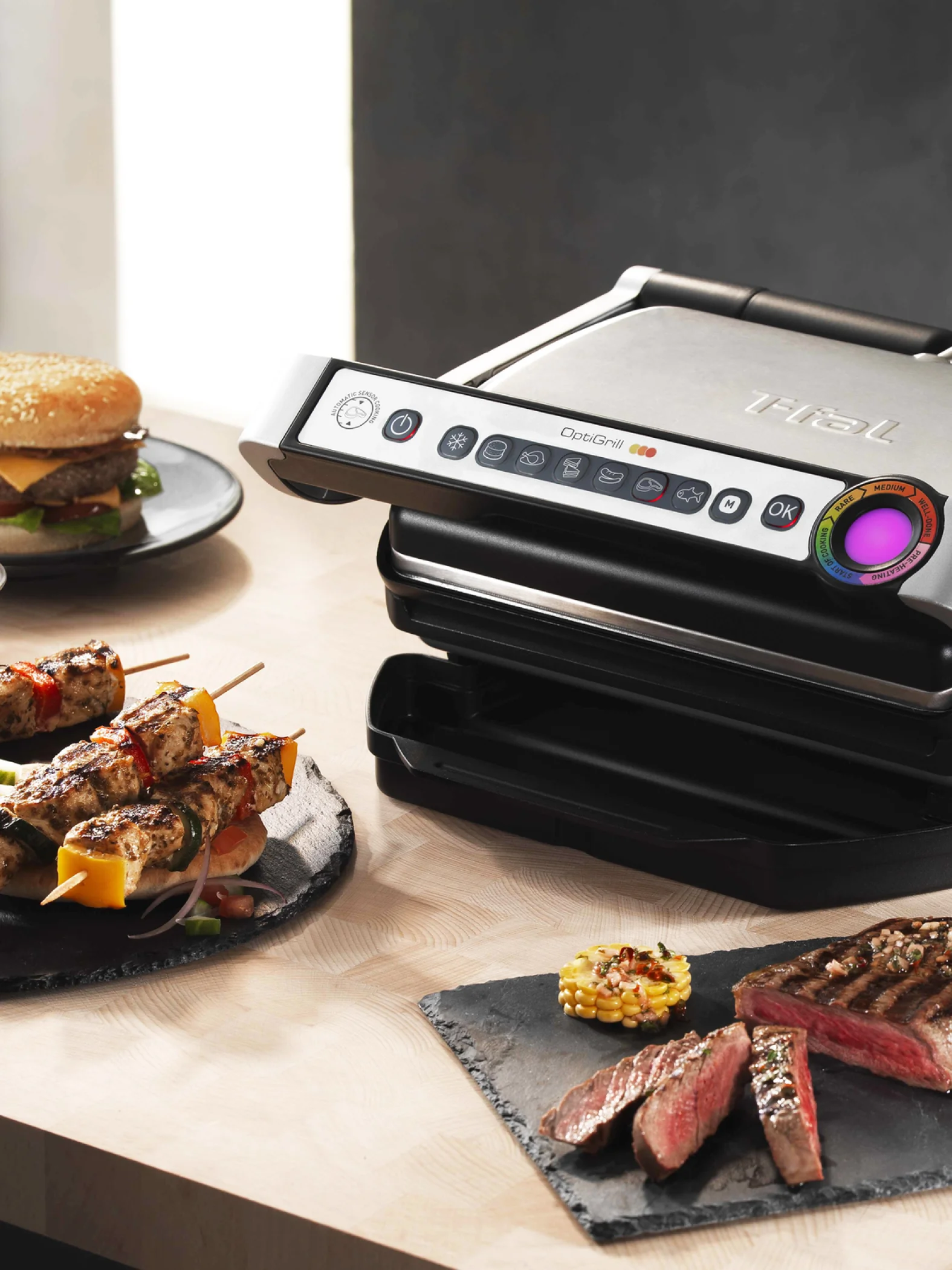 Умный электрогриль Tefal Optigrill+ GC712D34
